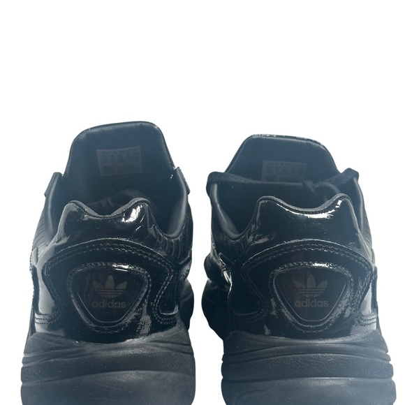 Adidas Glossy Black Athletic Shoes - Picture 4 of 4